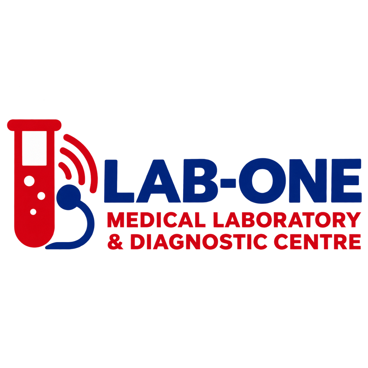 LAB-ONE Medical Laboratory and Diagnostic Centre logo